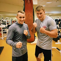 Поветкин и Трояновский провели совместную тренировку