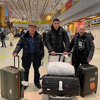 Дмитрий Бивол прилетел в Екатеринбург